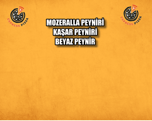 Express Pizza 3 Peynirlim Küçük Boy