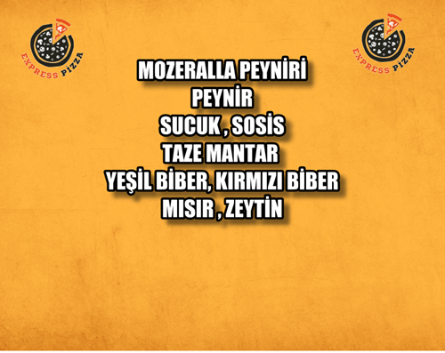 Express Pizza Karışık Küçük Boy