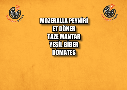 Express Pizza Kebap Büyük Boy