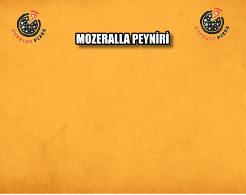 Express Pizza Margarita Büyük Boy